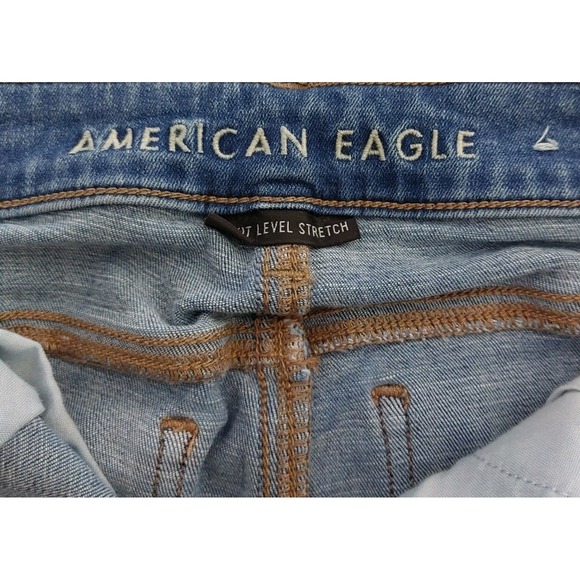 American Eagle Jegging Jeans Womens Size 2 Low-Rise Light Wash - Picture 9 of 11